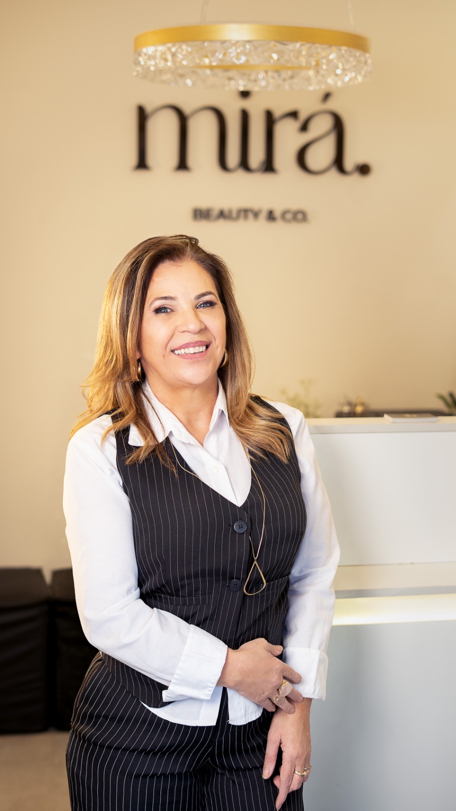 Responsável pela Mirá Beauty & Co. no espaço da marca